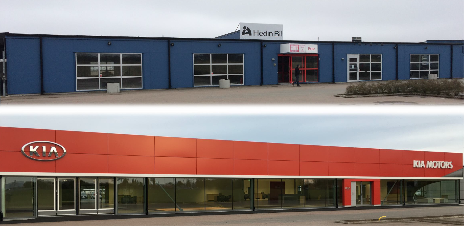 Före och Efter facelift