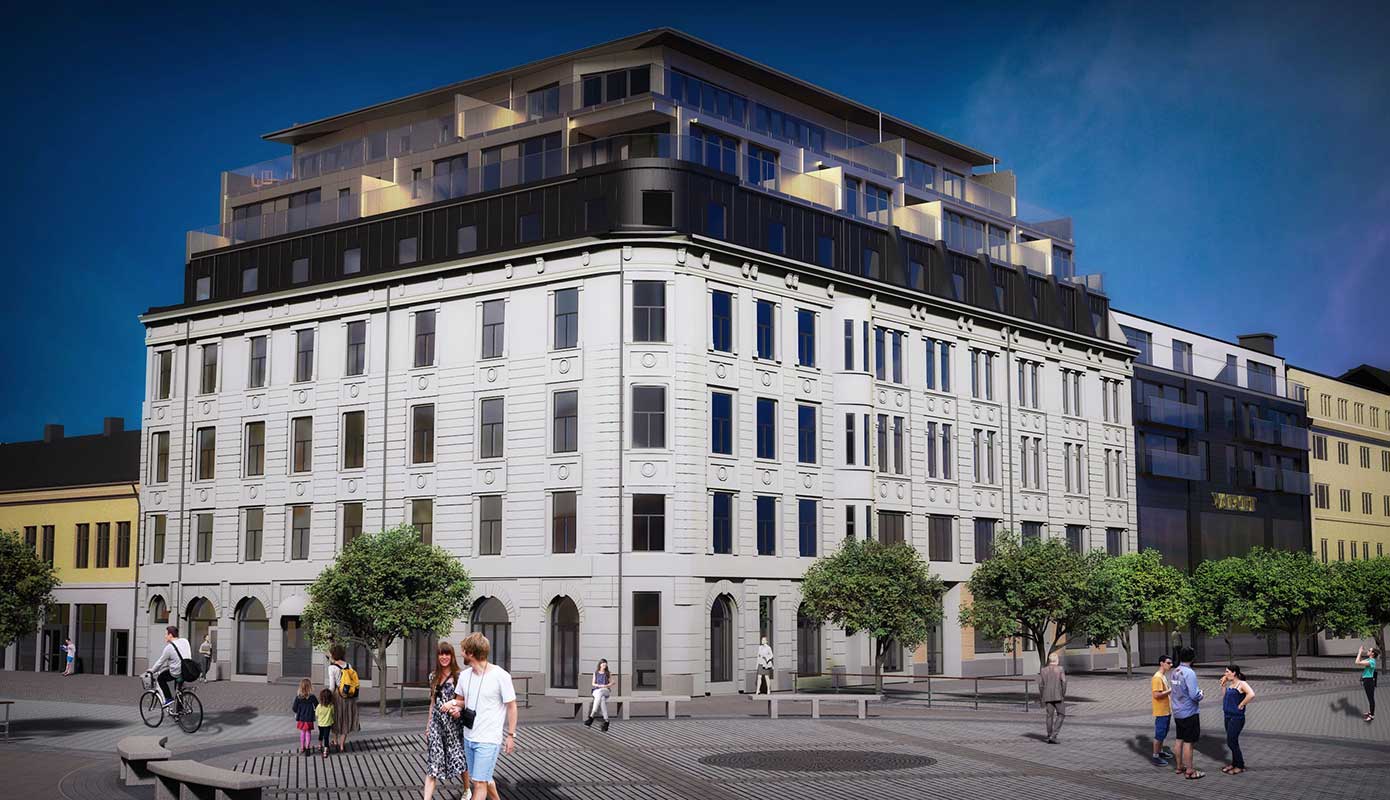 Alfacades Fasadsystem | BRF Grand